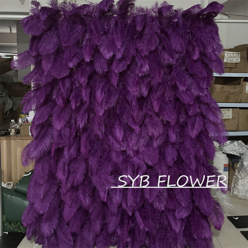 #HE-BD104 Customized 3D/5D Cloth Back Roll up Articifial Flower Wall Backdrop For Wedding Event Party Decoration
