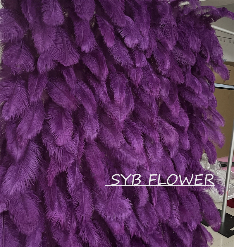 #HE-BD104 Customized 3D/5D Cloth Back Roll up Articifial Flower Wall Backdrop For Wedding Event Party Decoration