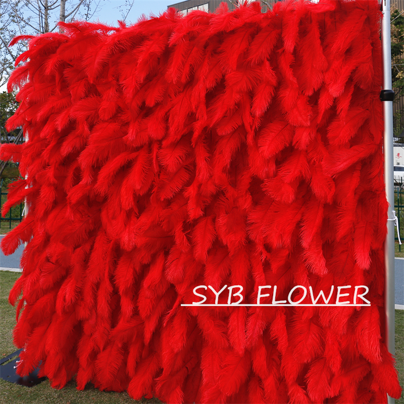 #HE-BD069 Customized 3D/5D Cloth Back Roll up Articifial Flower Wall Backdrop For Wedding Event Party Decoration