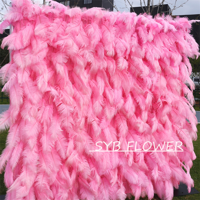 #HE-BD086 Customized 3D/5D Cloth Back Roll up Articifial Flower Wall Backdrop For Wedding Event Party Decoration