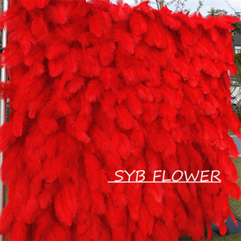 #HE-BD069 Customized 3D/5D Cloth Back Roll up Articifial Flower Wall Backdrop For Wedding Event Party Decoration