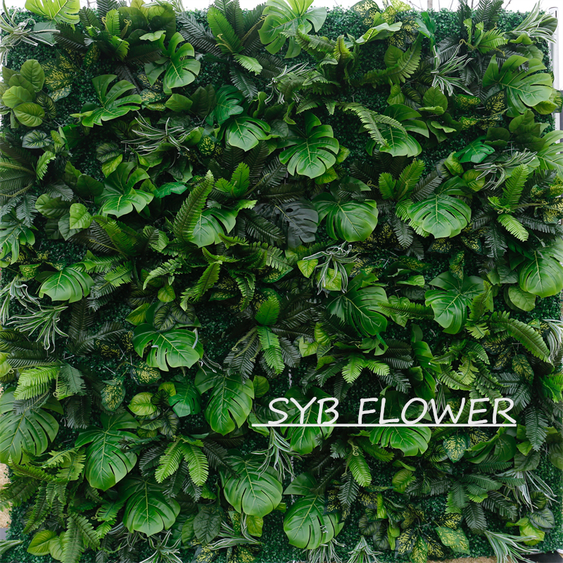 #HE-BD100 Customized 3D/5D Cloth Back Roll up Articifial Flower Wall Backdrop For Wedding Event Party Decoration