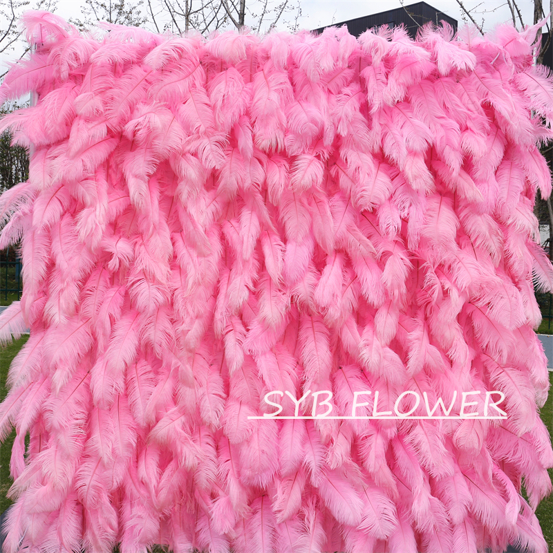 #HE-BD086 Customized 3D/5D Cloth Back Roll up Articifial Flower Wall Backdrop For Wedding Event Party Decoration