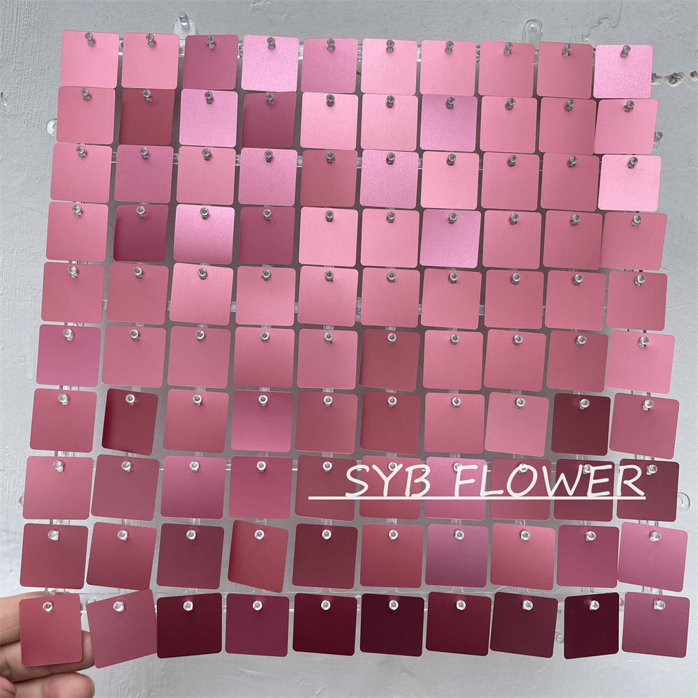 30X30CM Decorations Shiny Walls Shimmer Backdrop Decorative Wedding Event Sequin Background Panel Wall For Party