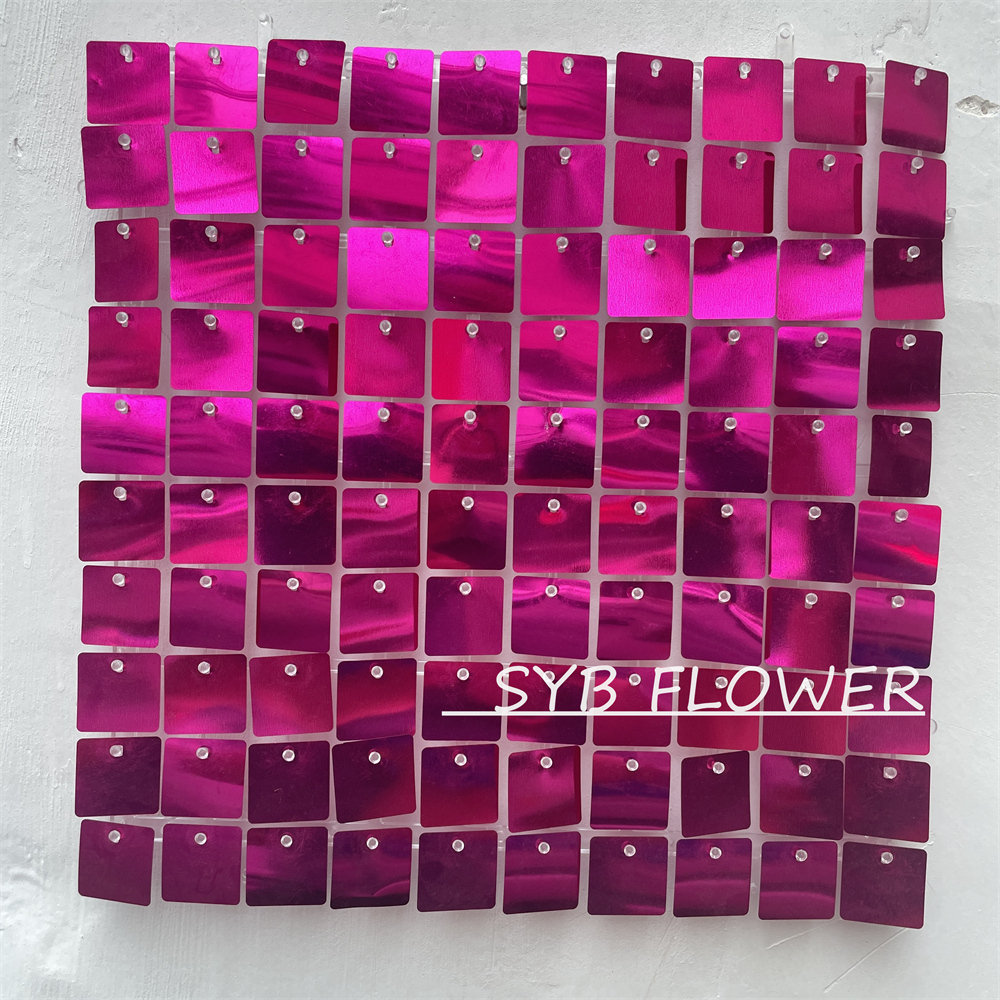 30X30CM Decorations Shiny Walls Shimmer Backdrop Decorative Wedding Event Sequin Background Panel Wall For Party