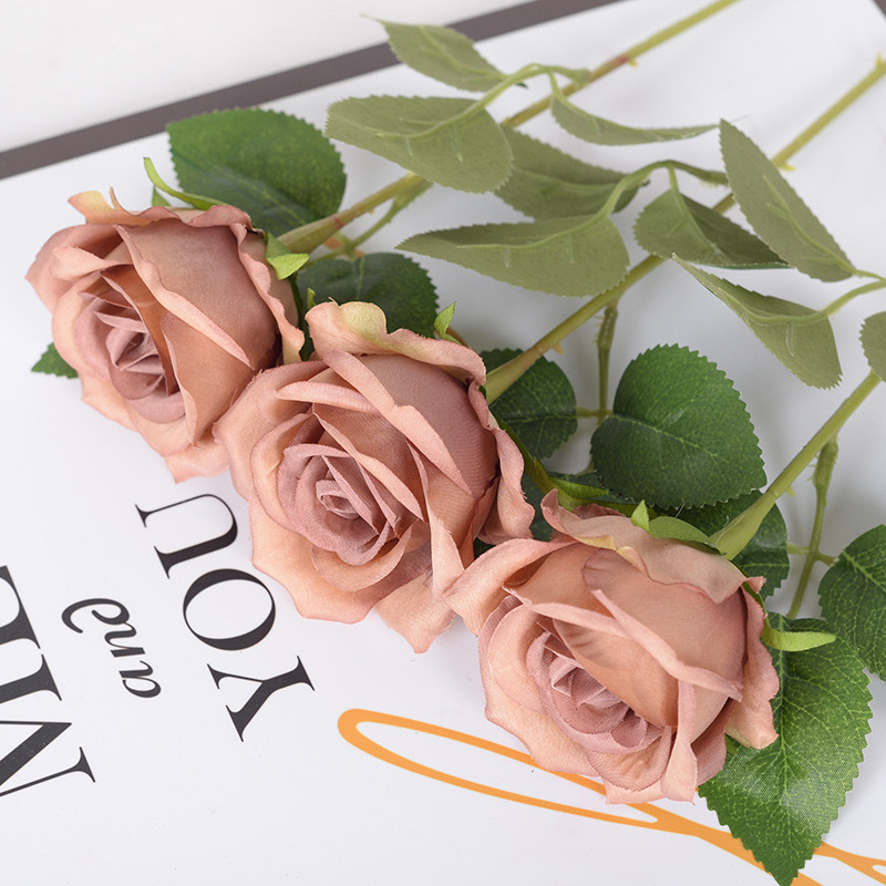 SYB0145 Artificial Silk Rose Flowers Factory Direct Wholesale Best Quality For Wedding Event Party Decoration