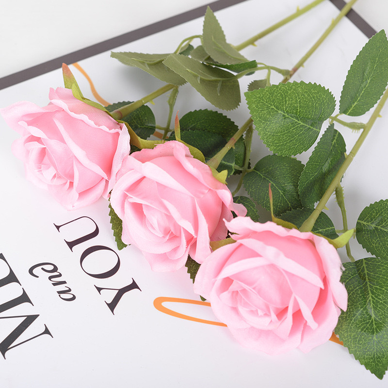 SYB0145 Artificial Silk Rose Flowers Factory Direct Wholesale Best Quality For Wedding Event Party Decoration