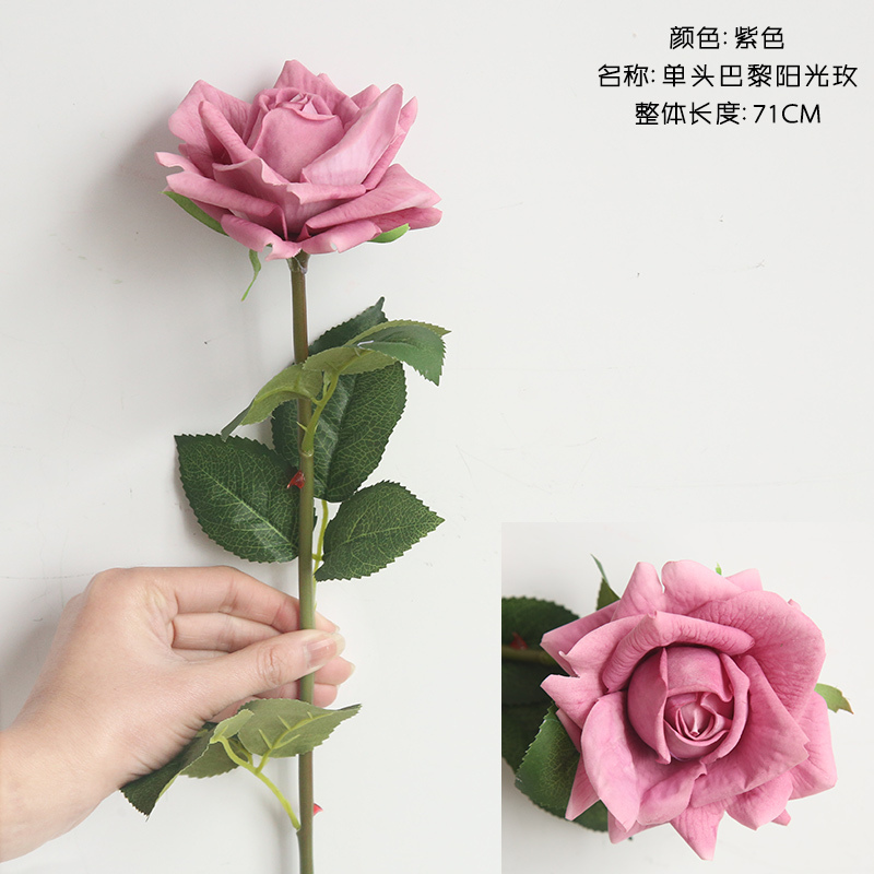 MW59995 Artificial Silk Rose Flowers Factory Direct Wholesale Best Quality For Wedding Event Party Decoration