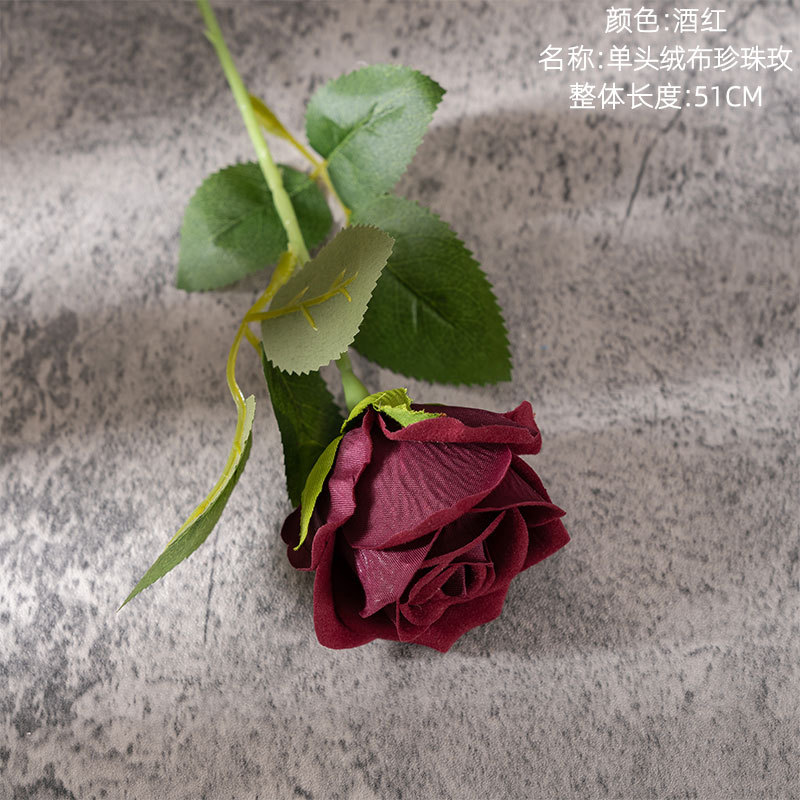 SYB03339 Artificial Silk Rose Flowers Factory Direct Wholesale Best Quality For Wedding Event Party Decoration