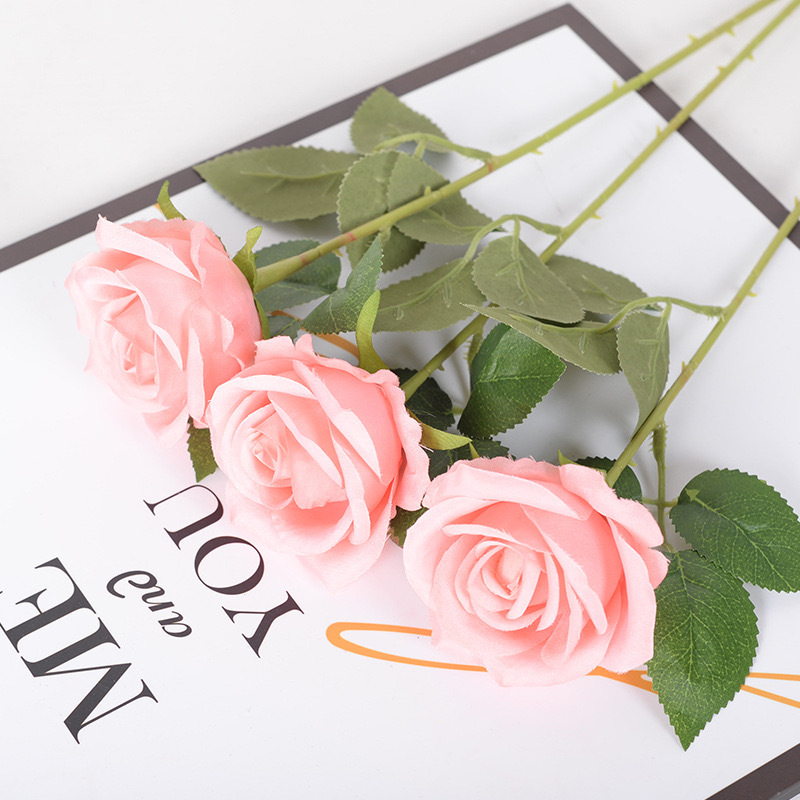 SYB0145 Artificial Silk Rose Flowers Factory Direct Wholesale Best Quality For Wedding Event Party Decoration