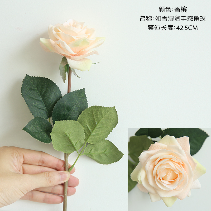 SYB6000 Artificial Silk Rose Flowers Factory Direct Wholesale Best Quality For Wedding Event Party Decoration