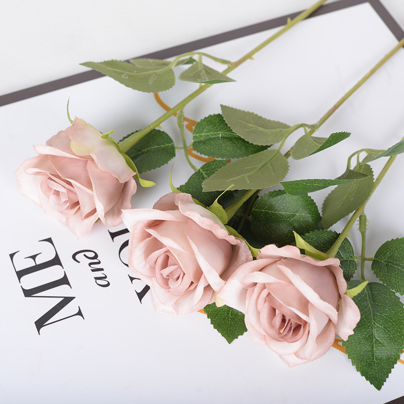 SYB0145 Artificial Silk Rose Flowers Factory Direct Wholesale Best Quality For Wedding Event Party Decoration