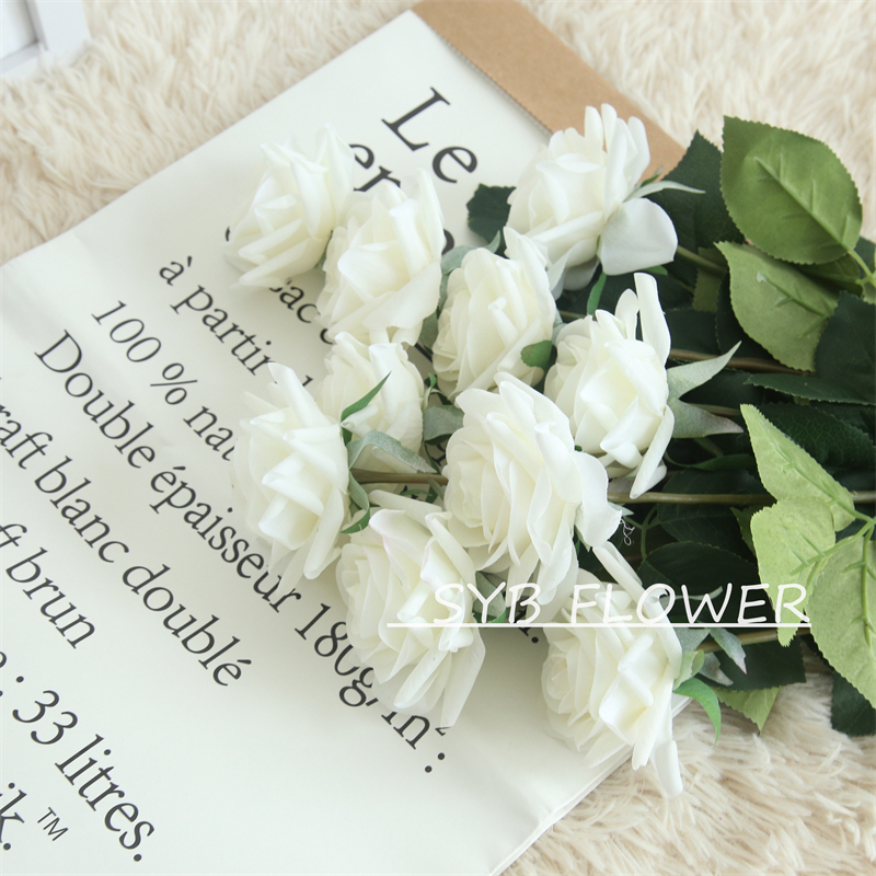 SYB6000 Artificial Silk Rose Flowers Factory Direct Wholesale Best Quality For Wedding Event Party Decoration