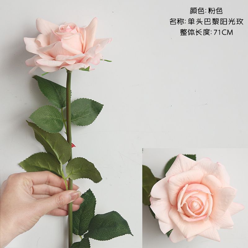 MW59995 Artificial Silk Rose Flowers Factory Direct Wholesale Best Quality For Wedding Event Party Decoration