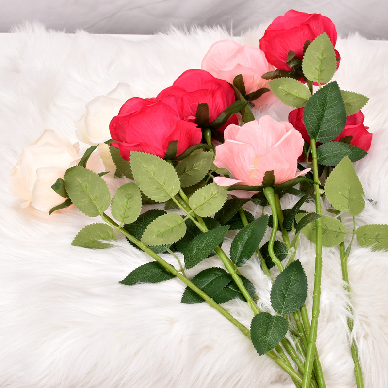 HBL0048 Artificial Silk Rose Flowers Factory Direct Wholesale Best Quality For Wedding Event Party Decoration