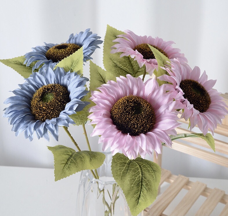 SYB7689 Artificial Sunflower Flower Factory Direct Wholesale Best Quality For Wedding Event Party Decoration