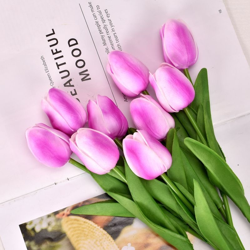 SYB0023 Artificial Tulip Flower Factory Direct Wholesale Best Quality For Wedding Event Party Decoration