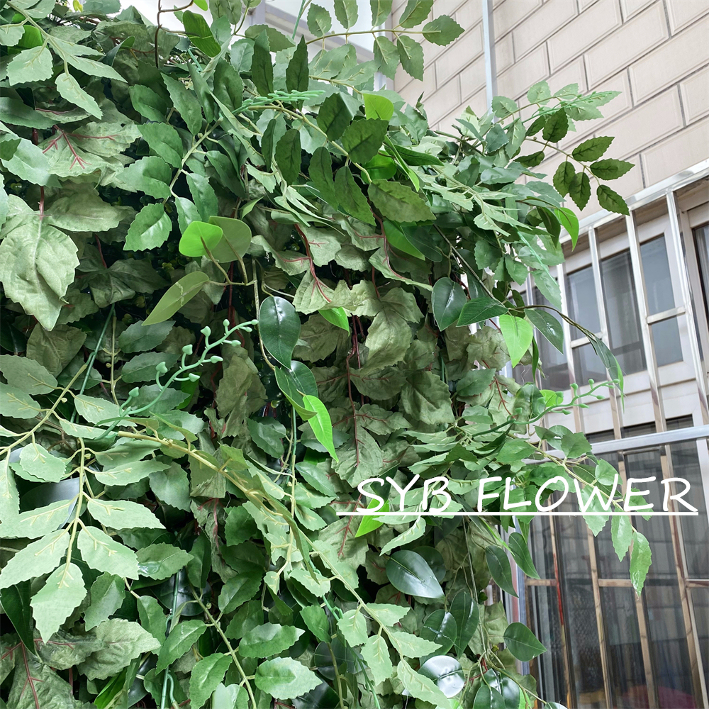 #328 Customized 3D/5D Cloth Back Roll up Articifial Flower Wall Backdrop For Wedding Event Party Decoration