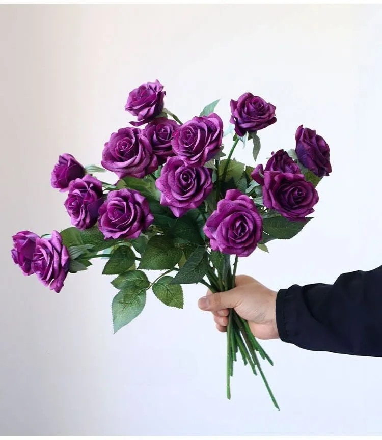 SYB-RT1013 SYB Flower Event Party Decoration Wholesale Factory Direct Luxury Artificial Flower Wedding Decoration Real Touch Flowers