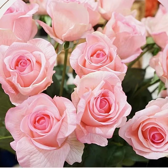 SYB-RT1016 SYB Flower Event Party Decoration Wholesale Factory Direct Luxury Artificial Flower Wedding Decoration Real Touch Rose Flowers