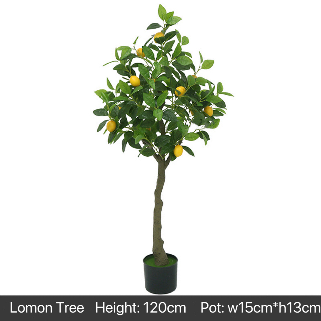 AP004 Artificial LEMON Tree - Indoor Home/Garden Decorative Large Artificial Plant Lemon Tree
