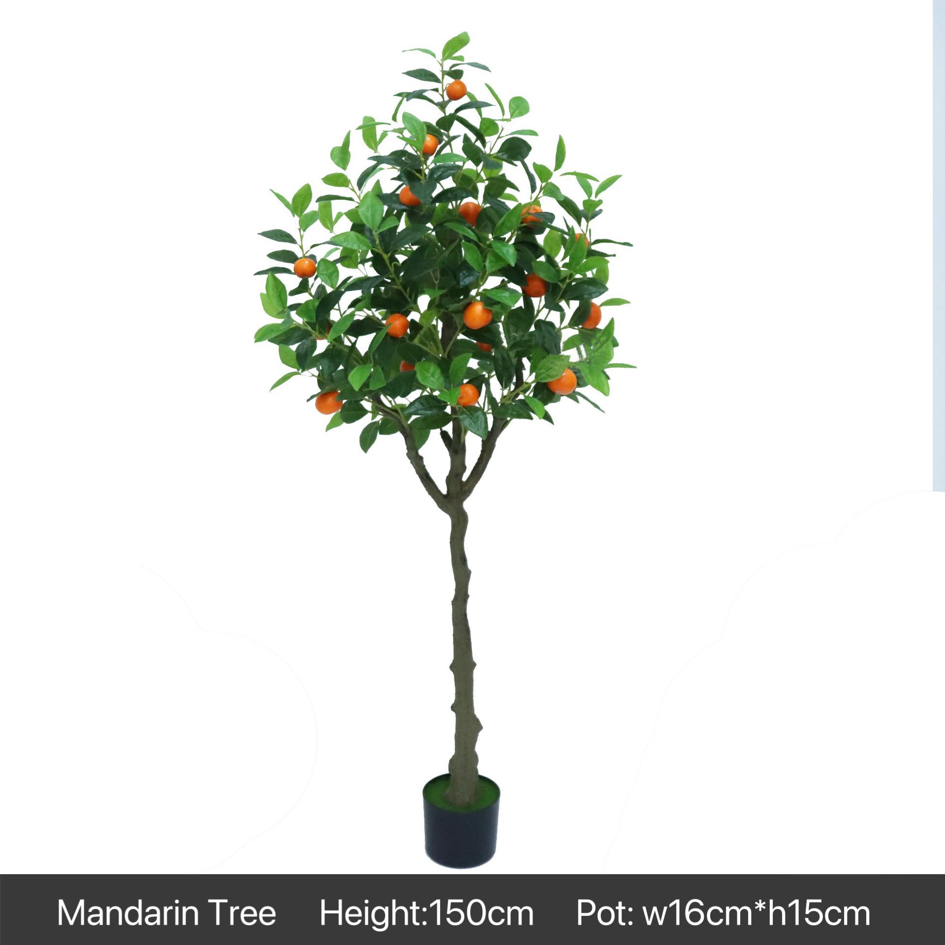AP005 Artificial Orange Tree - Indoor Home/Garden Decorative Large Artificial Plant Orange Tree