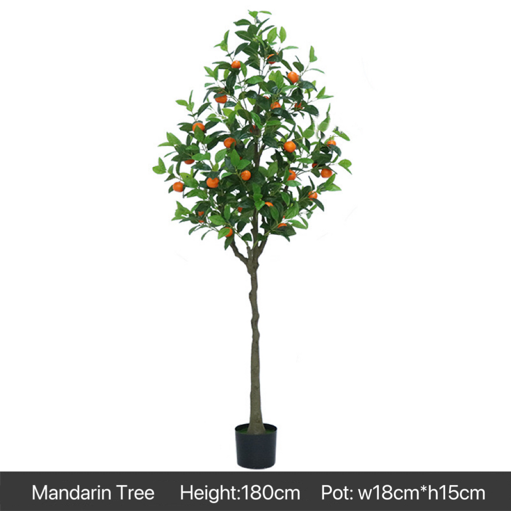 AP005 Artificial Orange Tree - Indoor Home/Garden Decorative Large Artificial Plant Orange Tree
