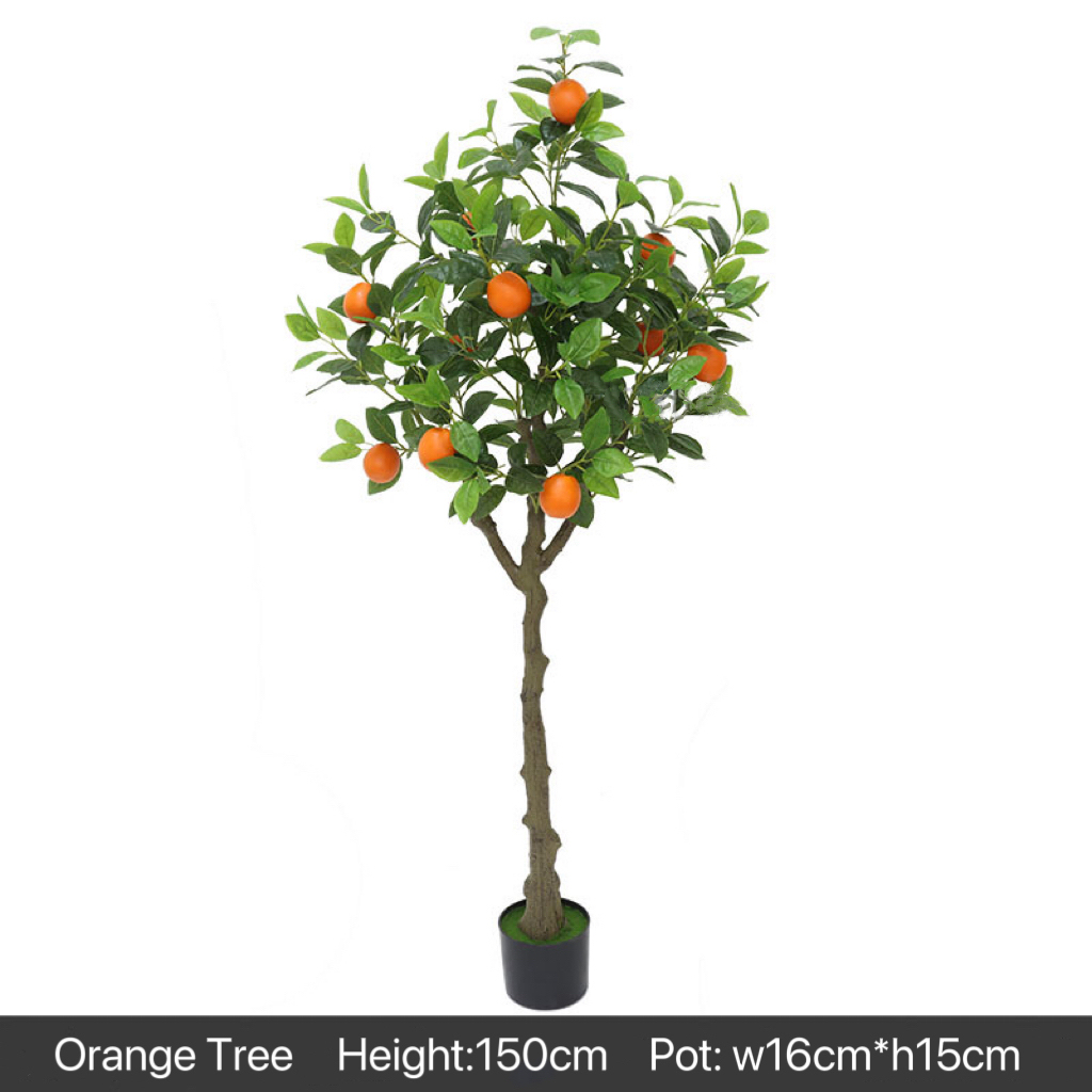 AP005 Artificial Orange Tree - Indoor Home/Garden Decorative Large Artificial Plant Orange Tree