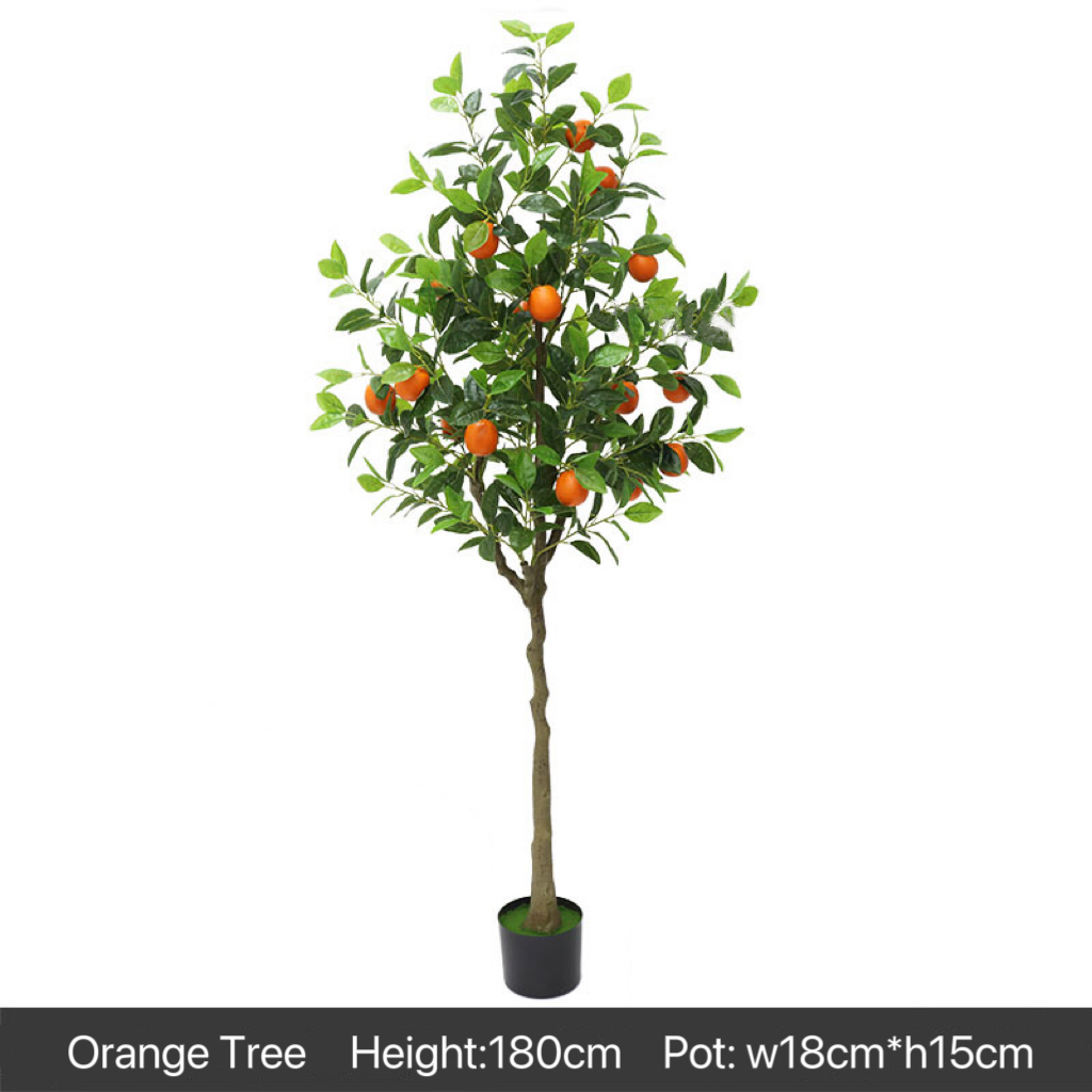 AP005 Artificial Orange Tree - Indoor Home/Garden Decorative Large Artificial Plant Orange Tree