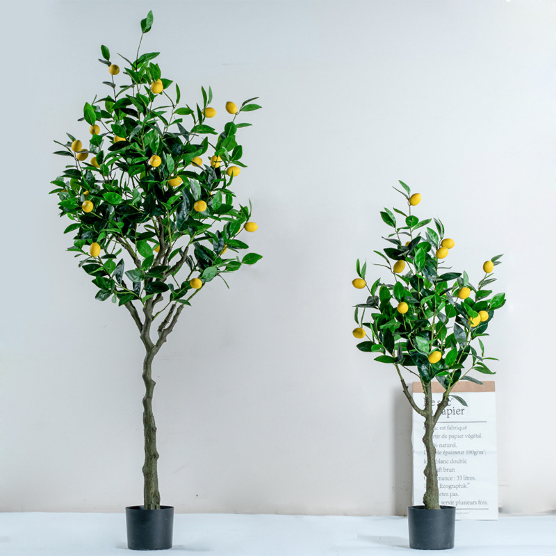 AP004 Artificial LEMON Tree - Indoor Home/Garden Decorative Large Artificial Plant Lemon Tree