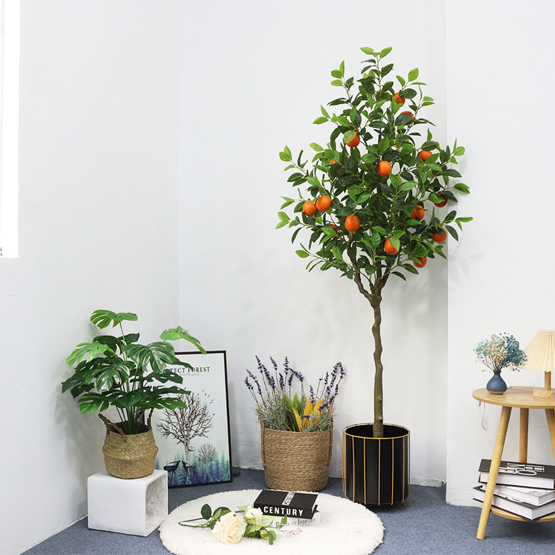 AP005 Artificial Orange Tree - Indoor Home/Garden Decorative Large Artificial Plant Orange Tree
