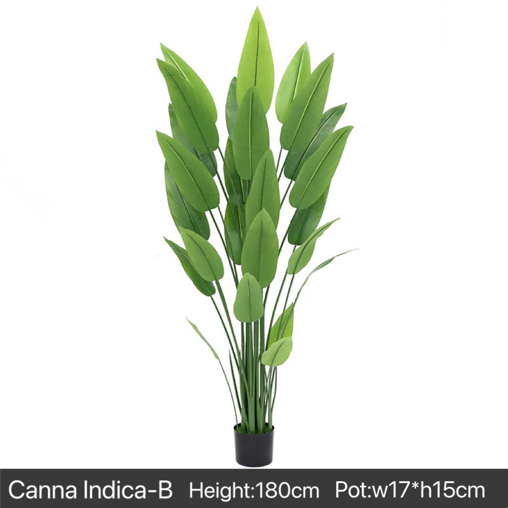 AP017-C Artificial TRAVELERS BANANA Treee - Indoor Home/Garden Decorative Large Artificial Tree