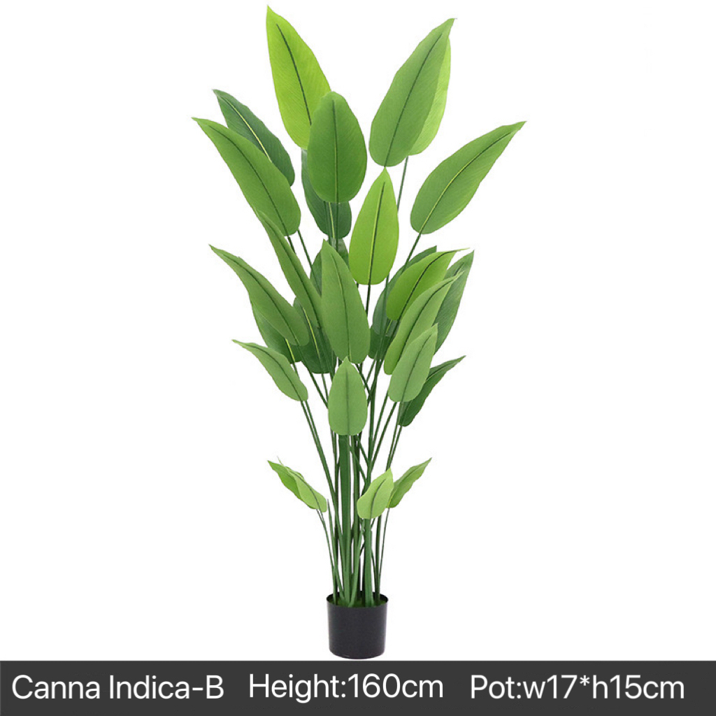 AP017-C Artificial TRAVELERS BANANA Treee - Indoor Home/Garden Decorative Large Artificial Tree