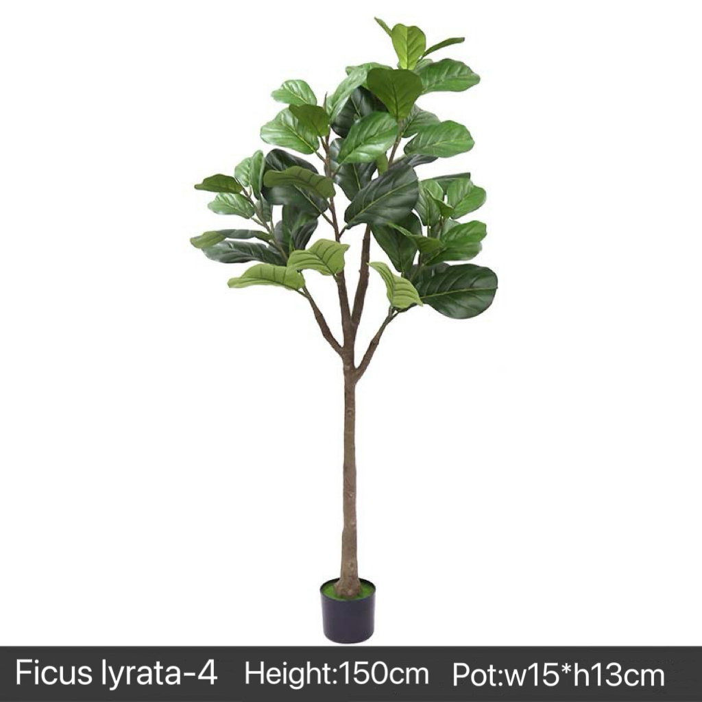 AP020 Artificial FICUS IYRATA Tree- Indoor Home/Garden Decorative Large Artificial Ficus Iyrrata Tree