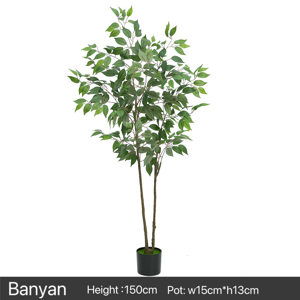 AP002-C Artificial BANYAN - Indoor Home/Garden Decorative Large Artificial Plant Banyan Tree