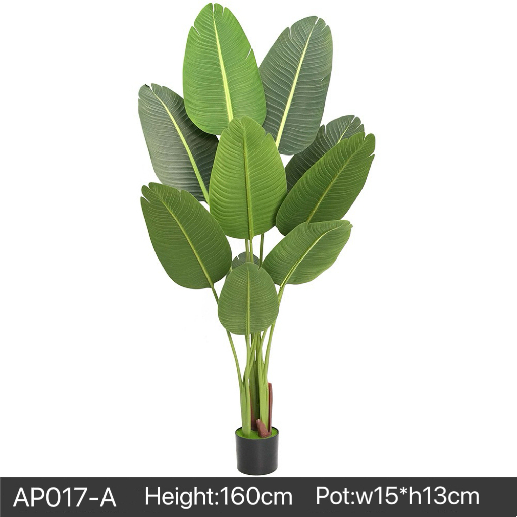 AP017-A Artificial TRAVELERS BANANA Treee - Indoor Home/Garden Decorative Large Artificial Tree