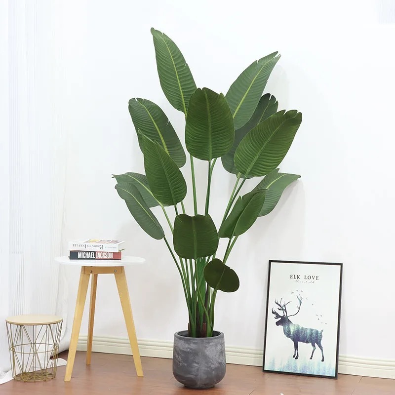 AP017-A Artificial TRAVELERS BANANA Treee - Indoor Home/Garden Decorative Large Artificial Tree