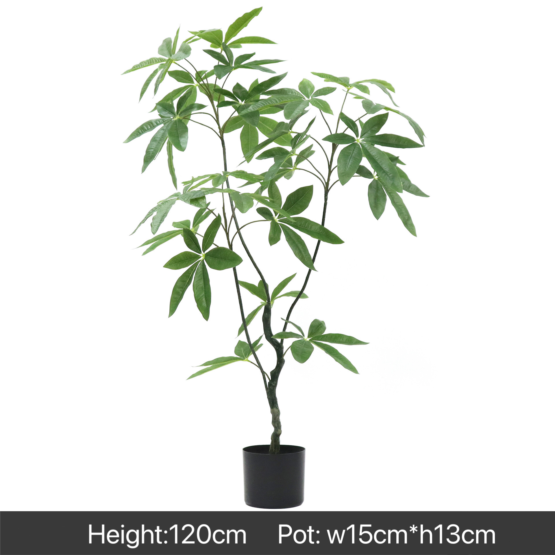 AP007 Artificial PACHIRA Tree - Indoor Home/Garden Decorative Large Artificial Plant Pachira Tree