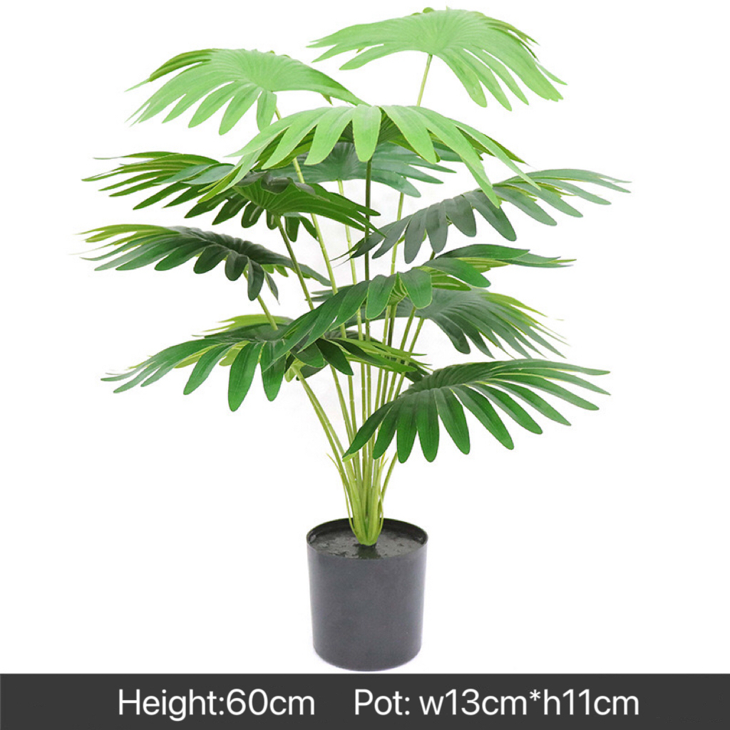 AP008 Artificial FAN PALM Tree - Indoor Home/Garden Decorative Large Artificial Fun Palm Tree