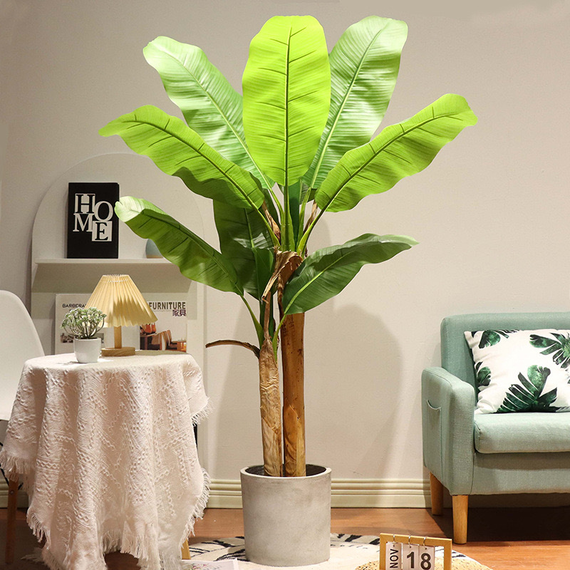 AP010 Artificial BANANA Tree- Indoor Home/Garden Decorative Large Artificial Banana Tree