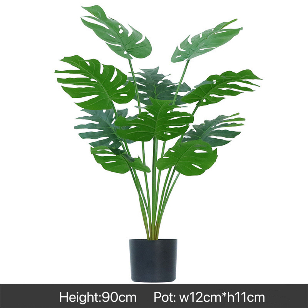 AP015 Artificial MOSTERA - Indoor Home/Garden Decorative Large Artificial Mostera