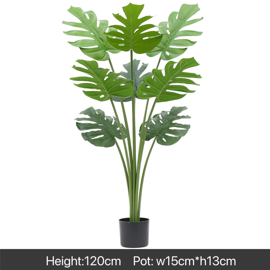 AP015 Artificial MOSTERA - Indoor Home/Garden Decorative Large Artificial Mostera