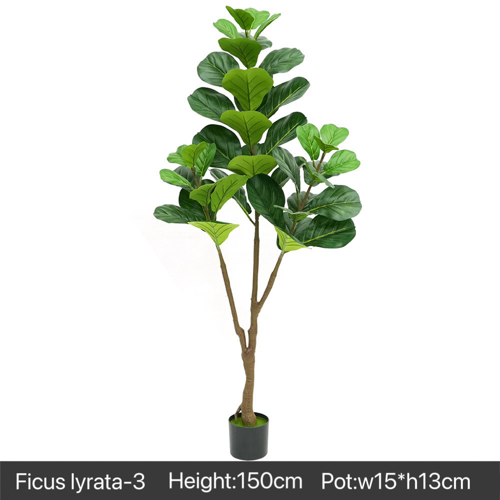 AP020 Artificial FICUS IYRATA Tree- Indoor Home/Garden Decorative Large Artificial Ficus Iyrrata Tree