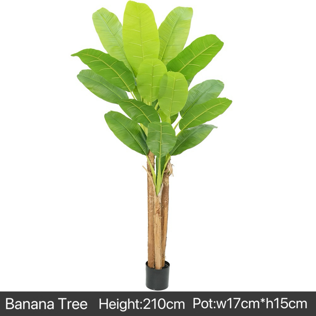 AP010 Artificial BANANA Tree- Indoor Home/Garden Decorative Large Artificial Banana Tree