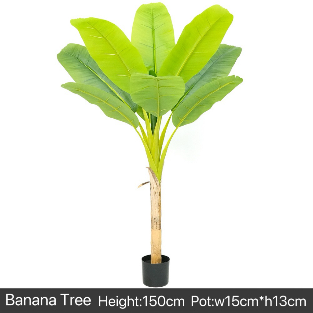 AP010 Artificial BANANA Tree- Indoor Home/Garden Decorative Large Artificial Banana Tree