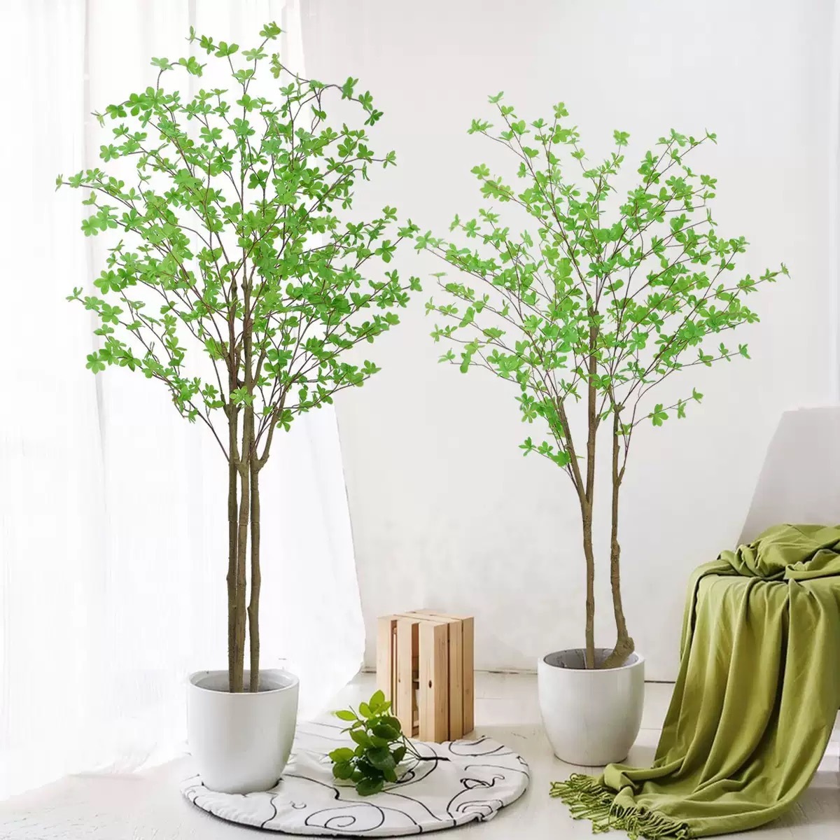 AP014 Artificial ENKIANTHUS PERULATUS - Indoor Home/Garden Decorative Large Artificial Enkianthus Perulatus