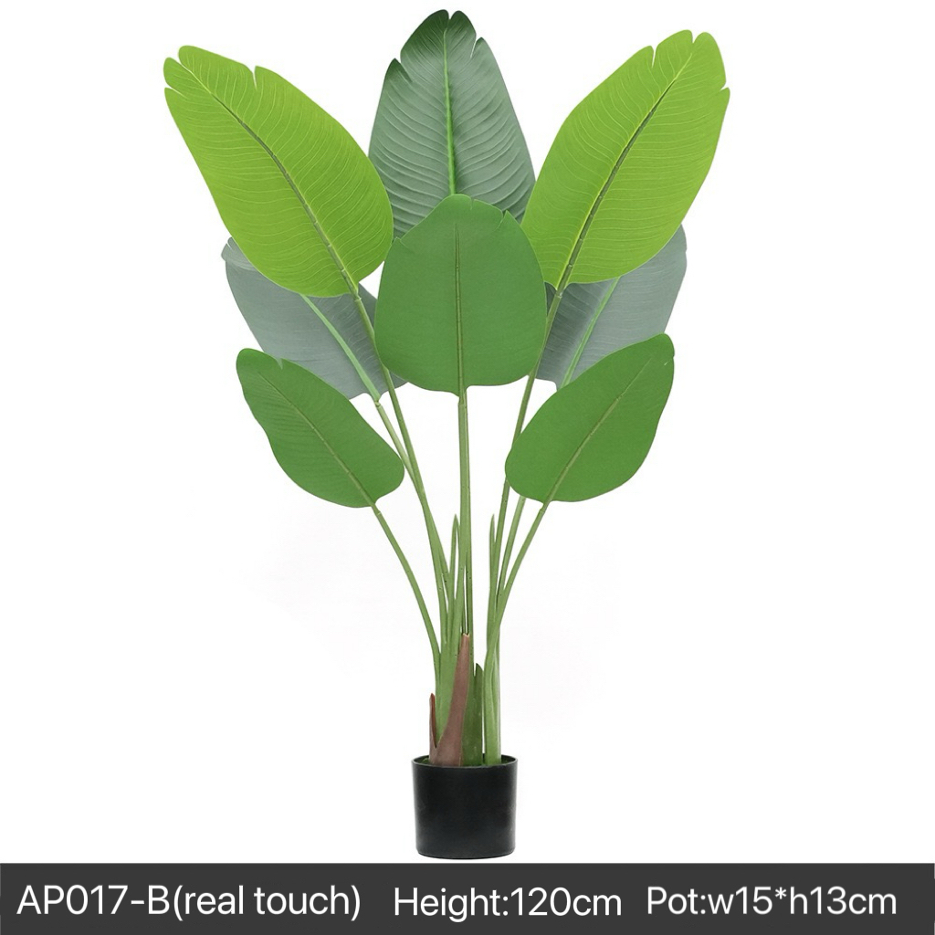 AP017-A Artificial TRAVELERS BANANA Treee - Indoor Home/Garden Decorative Large Artificial Tree