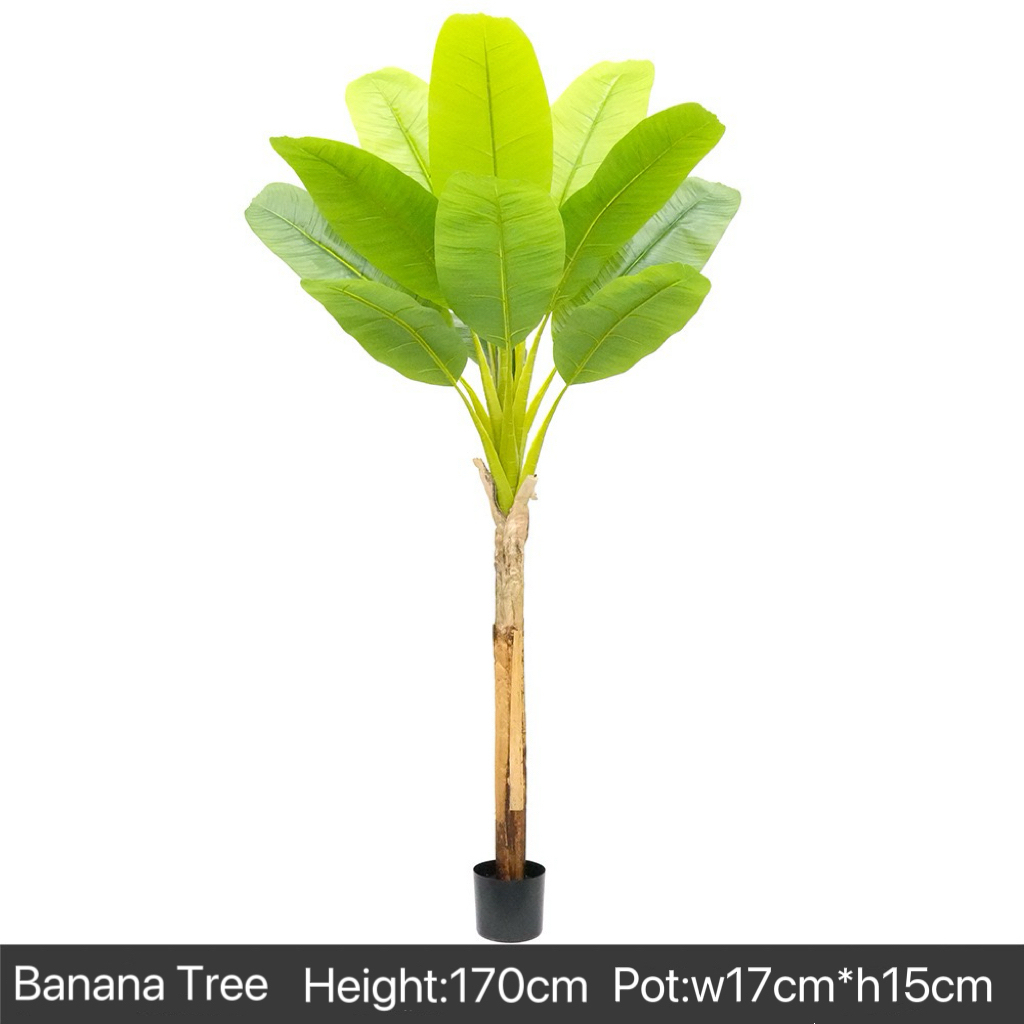 AP010 Artificial BANANA Tree- Indoor Home/Garden Decorative Large Artificial Banana Tree