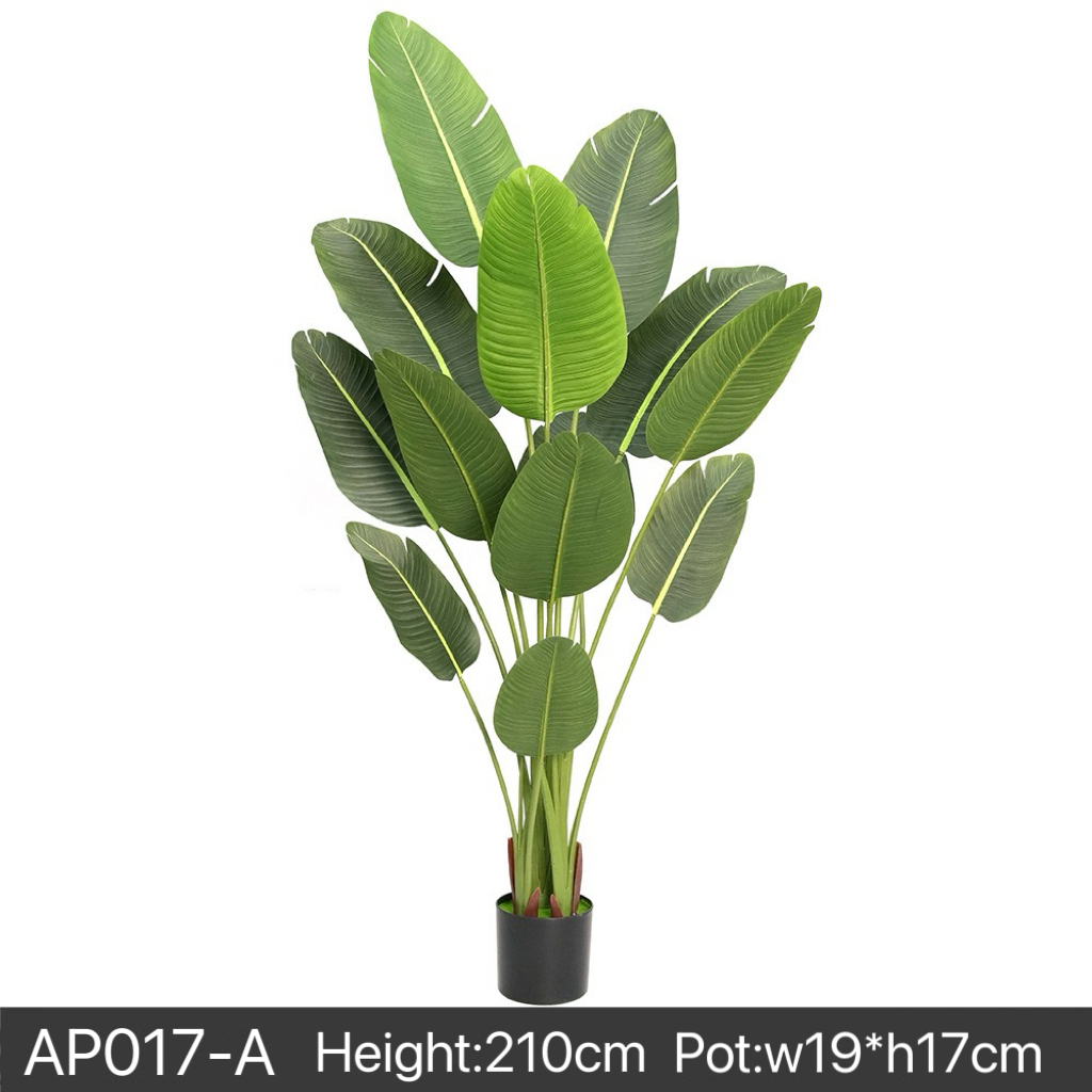 AP017-A Artificial TRAVELERS BANANA Treee - Indoor Home/Garden Decorative Large Artificial Tree