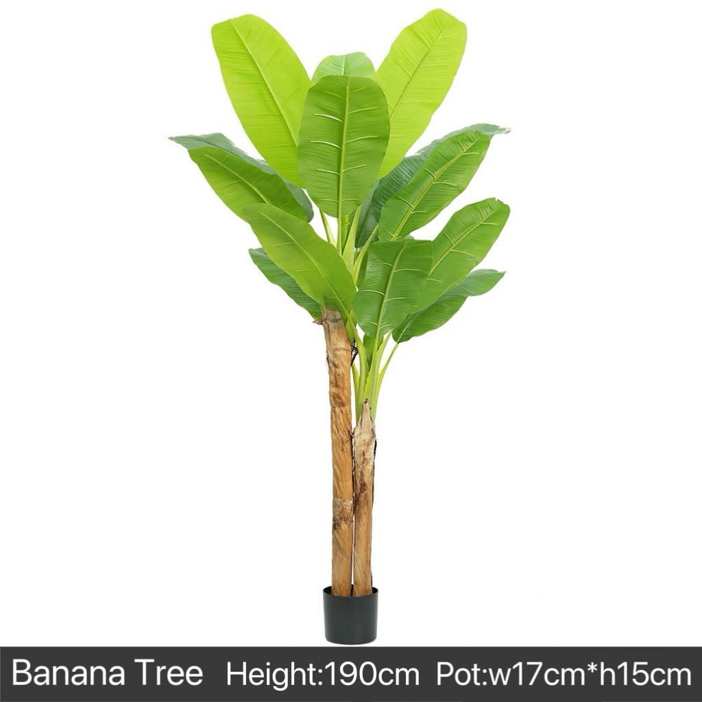 AP010 Artificial BANANA Tree- Indoor Home/Garden Decorative Large Artificial Banana Tree